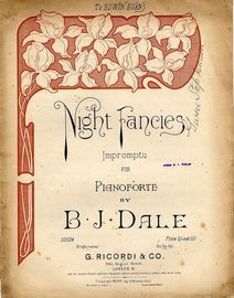 Night Fancies -  Impromptu for Piano Solo