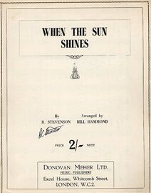 When the Sun Shines - Song