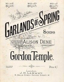 Garlands of Spring - Song in the key of F major for High Voice