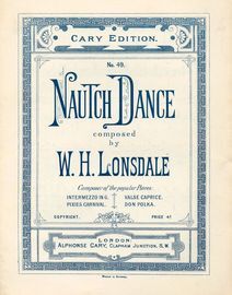 Nautch Dance - The Cary Edition No. 49 - For Piano Solo