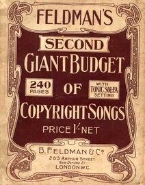 Feldman's Second Giant Budget of Copyright Songs - With Tonic Sol Fa Setting