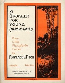 A Booklet for Young Musicians - 4 Little Piano Pieces