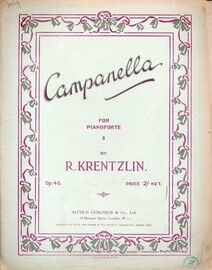 Campanella - For Pianoforte - Op. 46