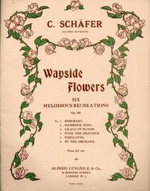 Wayside Flowers - Six Melodious Recreations for Piano - Op. 105