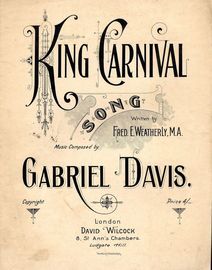 King Carnival - Song