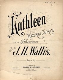 Kathleen - Mazurka Caprice for the Pianoforte