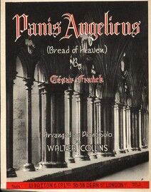 Panis Angelicus (Bread of Heaven) - Arranged for Piano Solo