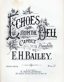 Echoes from the Dell - Caprice for Piano