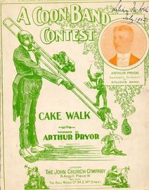 A Coon Band Contest - Cake Walk Two Step for Piano Solo - Played by Sousa's American Band
