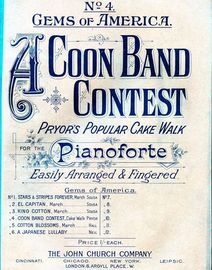 A Coon Band Contest, No. 4 of Gems of America