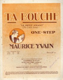 Ta Bouche (Le Petit Amant) - One Step for Pianoforte