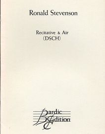 Recitative & Air (DSCH) - Piano Solo