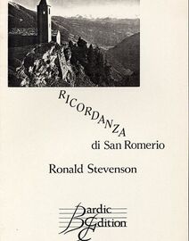 Ricordanza di San Romerio - Piano Solo