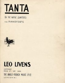 Tanta (In the native quarters) - For Piano Solo