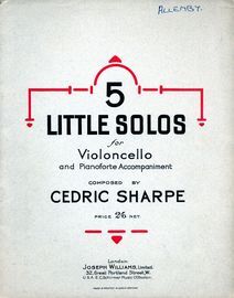 5 Little Solos for Violoncello and Pianoforte Accompaniment