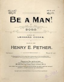 Be a Man (No. 1 in E flat)