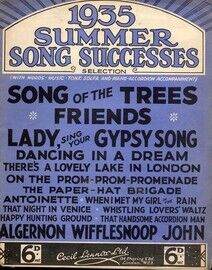 1935 Summer Song Successes Selection - With Words, Music, Tonic Solfa and Piano Accordion accompaniment