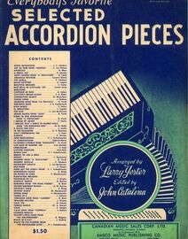 Everybody's Favorite Selected Accordion Pieces - No. 39