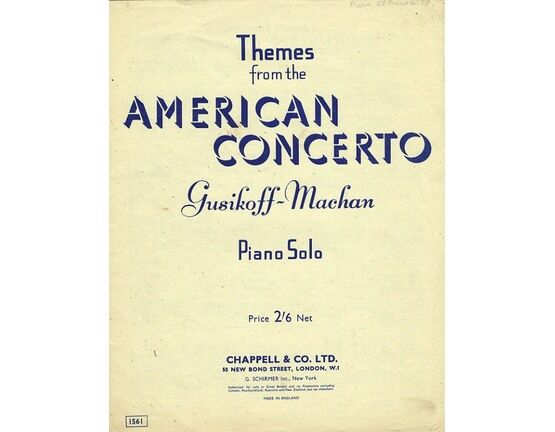 1886 | Themes from the American Concerto