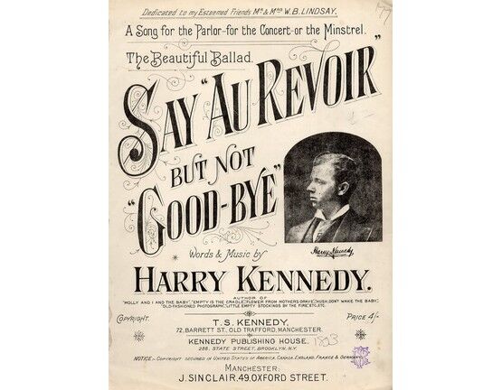 10084 | Say Au Revoir but not Goodbye - Featuring Harry Kennedy