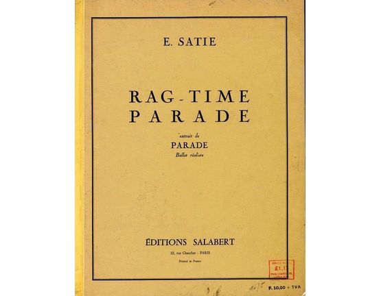 10191 | Erik Satie - Rag Time Parade - Extrait de Parade - Ballet Realiste