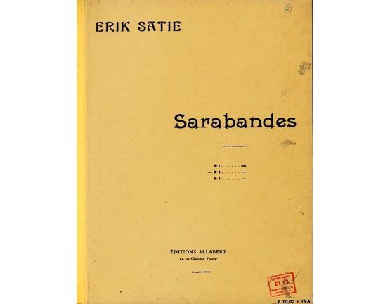 10191 | Erik Satie - Sarabandes - No. 2