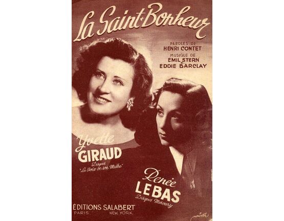 10193 | La Saint Bonheur - Song Featuring Yvette Giraud and Renee Lebas