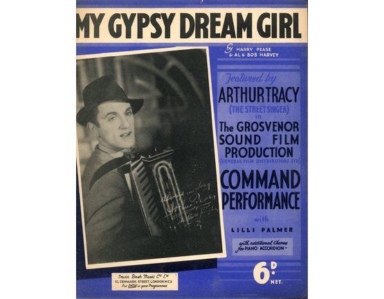 104 | My Gypsy Dream Girl - song featuring Arthur Tracy in "Command Performance"