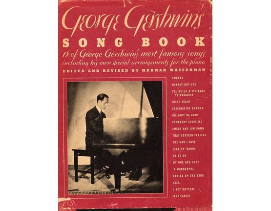 10443 | George Gershwins Song Book - 18 of George Gershwin's most famous songs including his own special arrangements for the Piano