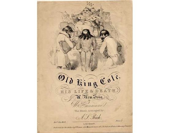10463 | Old King Cole His Life & Death - A new Song