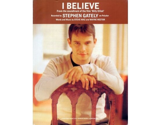 10526 | I Believe - Song from the film "Billy Elliot" - featuring Stephen Gately