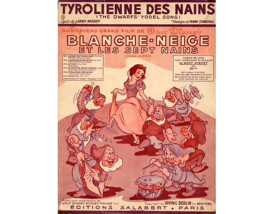 106 | La Tyrolienne Des Nains (The Dwarfs' Yodel Song)  - Fox Trot Marche Chante' - From the Walt Disney film