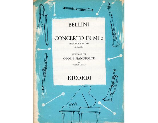 10720 | Bellini - Concerto in E flat Major - For Oboe and Piano