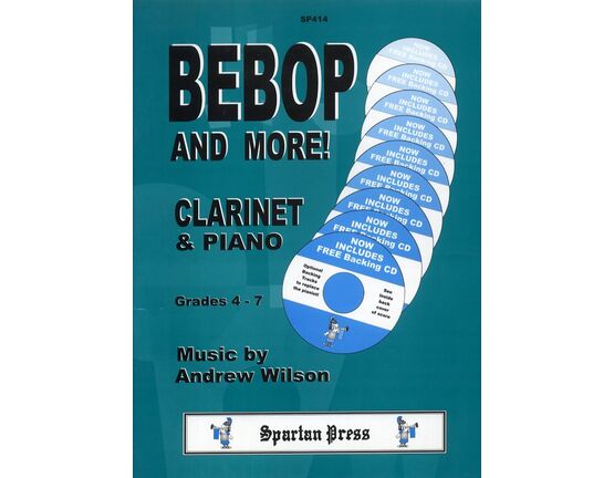 10739 | Bebop and More! - For Clarinet and Piano (Grades 4 - 7) - With Accompanying CD