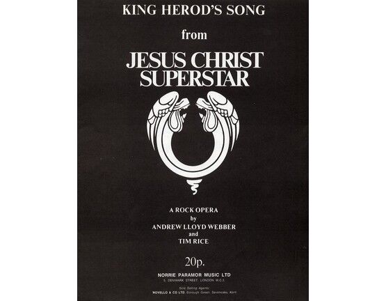 109 | King Herod's song from "Jesus Christ Superstar"