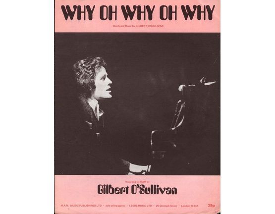 109 | Why Oh Why Oh Why - Featuring Gilbert O'Sullivan