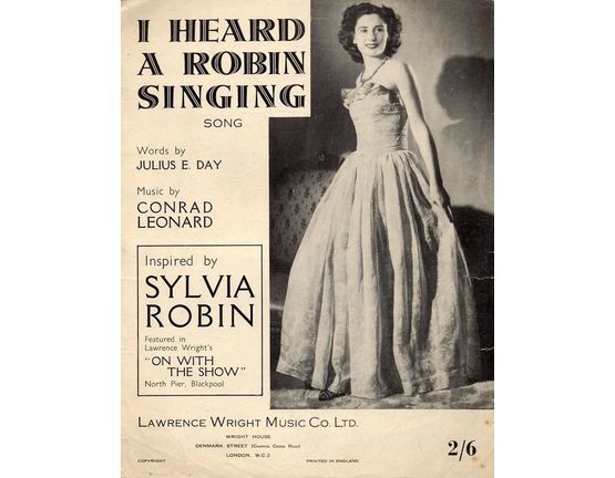 11 | I Heard a Robin Singing - Sylvia Robin Key of G major