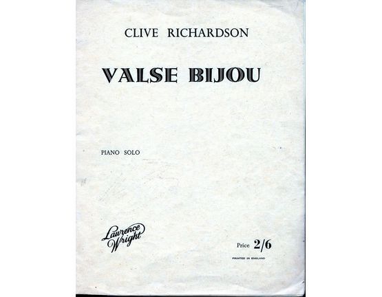 11 | Valse Bijou - Piano solo