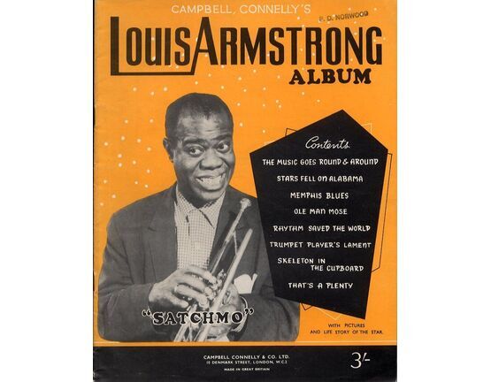 11174 | Louis Armstrong Album "Satchmo" - Featuring Louis Armstrong