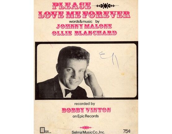 11177 | Please Love Me Forever - Song - Featuring Bobby Vinton
