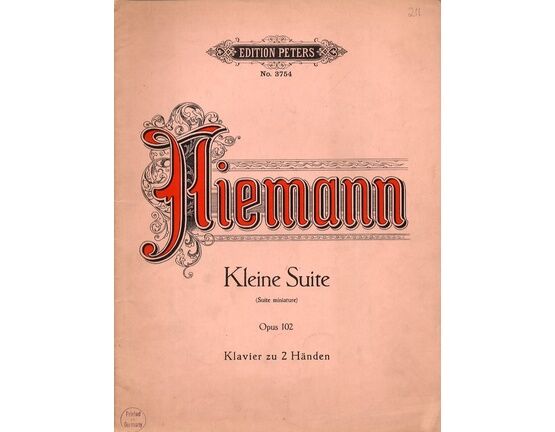 11497 | Niemann - Kleine Suite (Op. 102) - For Piano