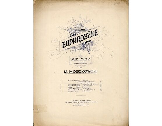 11523 | Euphrosyne - Melody for the Piano - Op. 18, No. 1