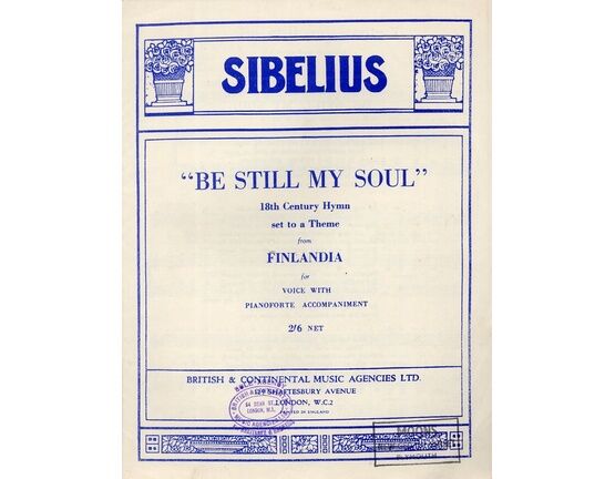 11607 | Be Still My Soul - 18th Century Hymn set to a theme from Finlandia