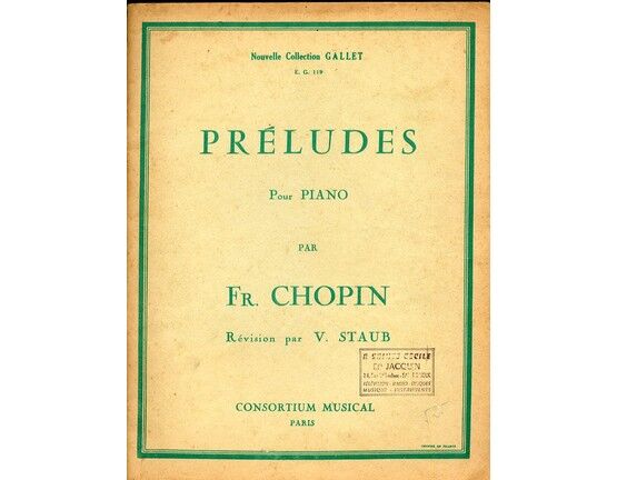 12033 | 24 Preludes for Piano - Nouvelle Collection Gallet E.G. 119 - Op. 28 & 45
