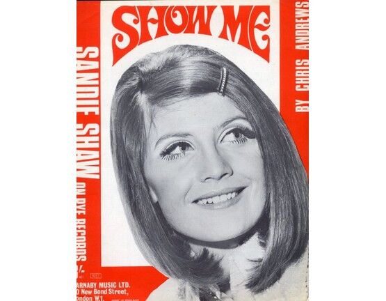 12291 | Show Me - Song Featuring Sandie Shaw