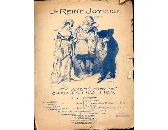 12545 | La Reine Joyeuse - Valse Lente - for Piano and Voice