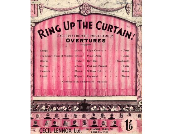 131 | Ring Up the Curtain! Excerpts from the most famous overtures - Piano Solo