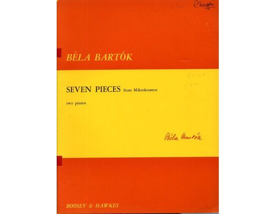 13138 | Bartok - Seven Pieces from Mikrokosmos - For Two Pianos