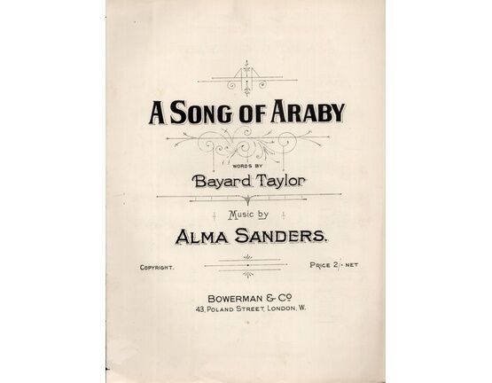 13147 | A Song of Araby - Featuring Words from Poems of the Orient