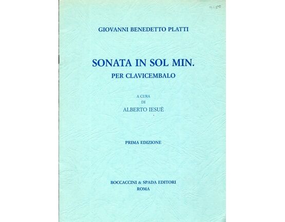 13202 | Platti - Sonata in G Minor - Piano Solo